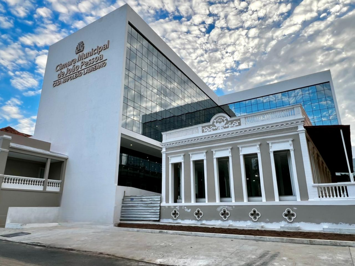Câmara de João Pessoa inaugura novo prédio-sede na próxima quarta-feira