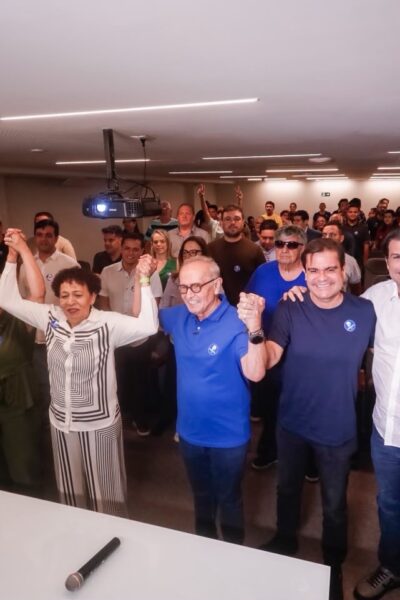 Antigo PMB, Democrata oficializa apoio a Cícero para a disputa pelo Governo