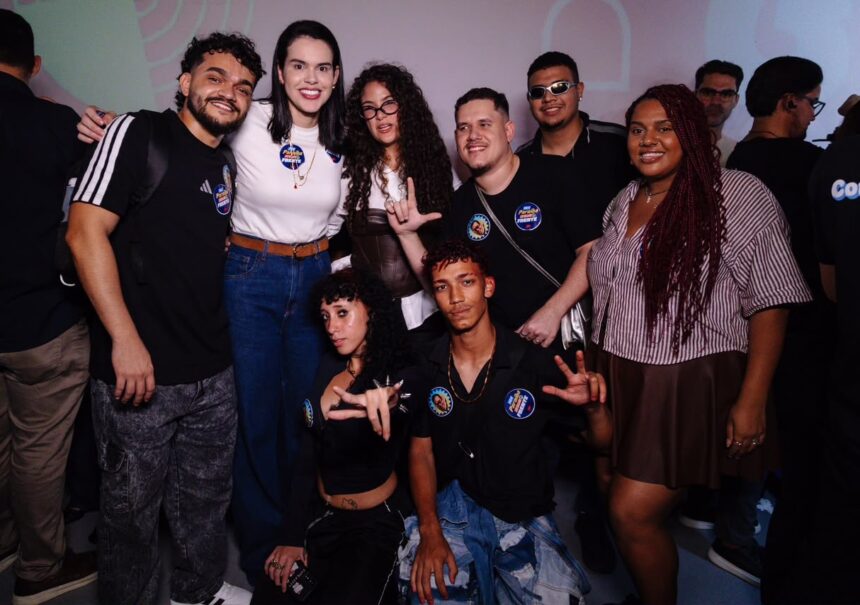 União da Juventude Socialista defende Rafaela Camaraense para vice na chapa de Lucas Ribeiro