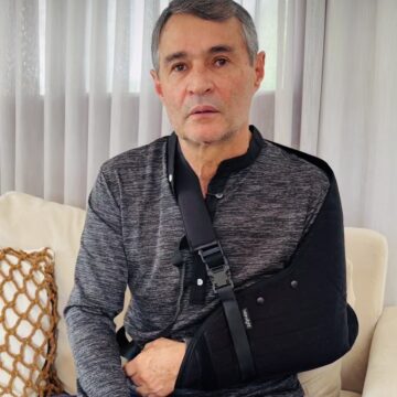Romero dá detalhes de acidente e fala sobre fraturas sofridas