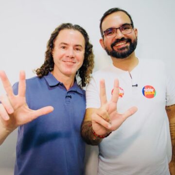 Screenshot PSOL e Olímpio Rocha anunciam apoio à reeleição de Veneziano ao Senado