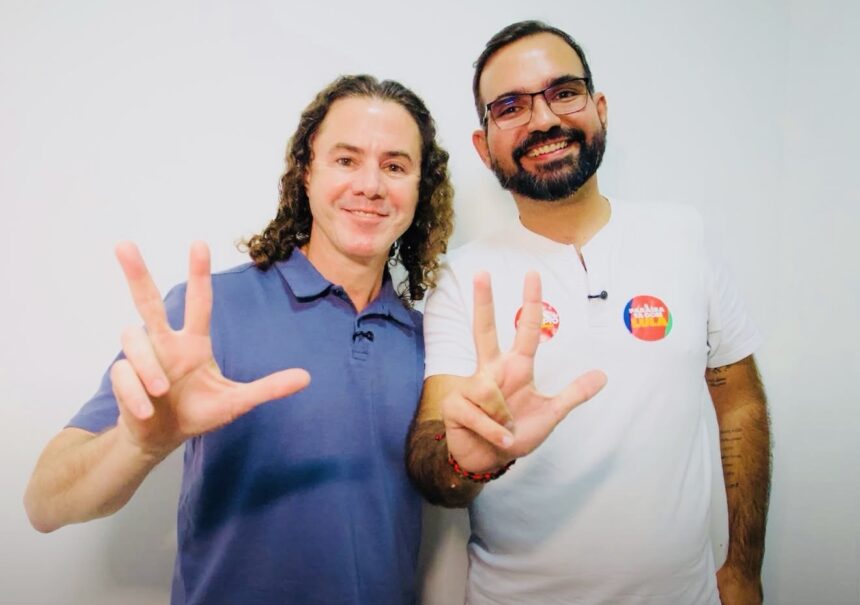PSOL e Olímpio Rocha anunciam apoio à reeleição de Veneziano ao Senado
