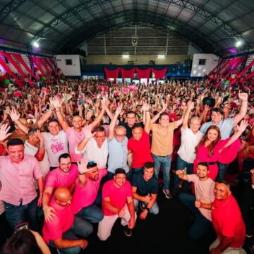 Felipe e Tacyana Leitão confirmam apoio a Cícero evento que reuniu apoiadores em Bayeux