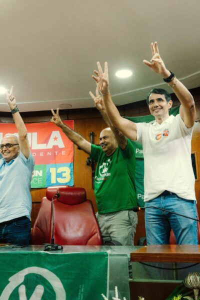28cec02f-f960-4b47-9fbd-0e976550a636 PV oficializa apoio a Cícero Lucena; decisão final ficará para a federação