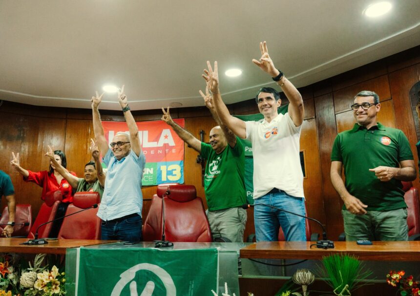 28cec02f-f960-4b47-9fbd-0e976550a636 PV oficializa apoio a Cícero Lucena; decisão final ficará para a federação