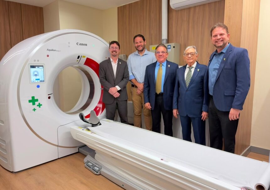Hospital Laureano inaugura novo tomógrafo e Memorial em alusão aos 75 anos de fundação