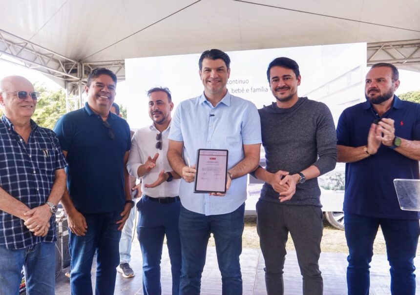 8242c3df-0acd-4db8-a0ca-84b5cf52e82b Leo Bezerra inicia construção da Maternidade de João Pessoa para ampliar assistência às mulheres