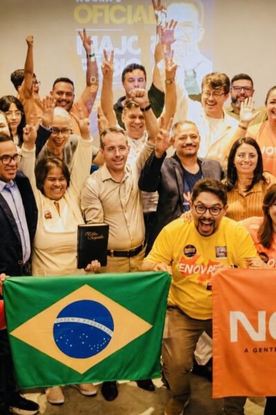 NOVO oficializa Major Fábio para o Senado; aliança com o PL é incerta na Paraíba