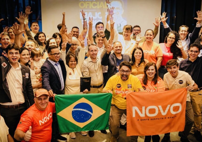 NOVO oficializa Major Fábio para o Senado; aliança com o PL é incerta na Paraíba