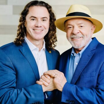 Screenshot Veneziano posta foto com Lula, mas apoio do petista será apenas “afetivo”