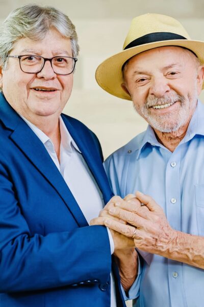Screenshot Em dia de anúncio de Leo, João aparece ao lado do presidente Lula