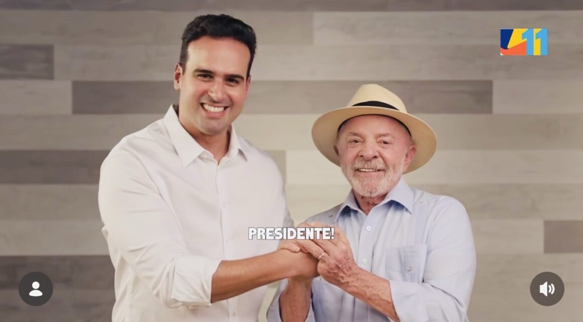 Screenshot Presidente Lula grava vídeo e pede voto para a reeleição de Lucas Ribeiro