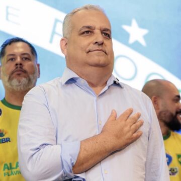 Candidato a vice de Flávio cumpre agenda ao lado de Efraim e Cabo Gilberto, neste sábado